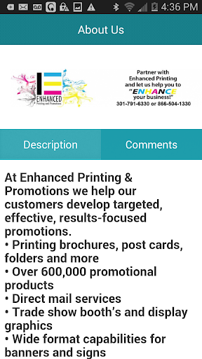 Enhanced Printing App