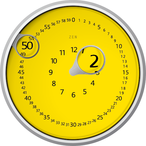 ZEN MAGNIFY YELLOW WATCH FACE