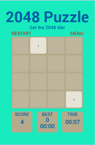 2048 puzzle