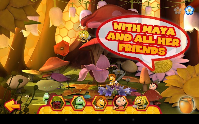 Maya the Bee: Flowerparty Lite Screen 1