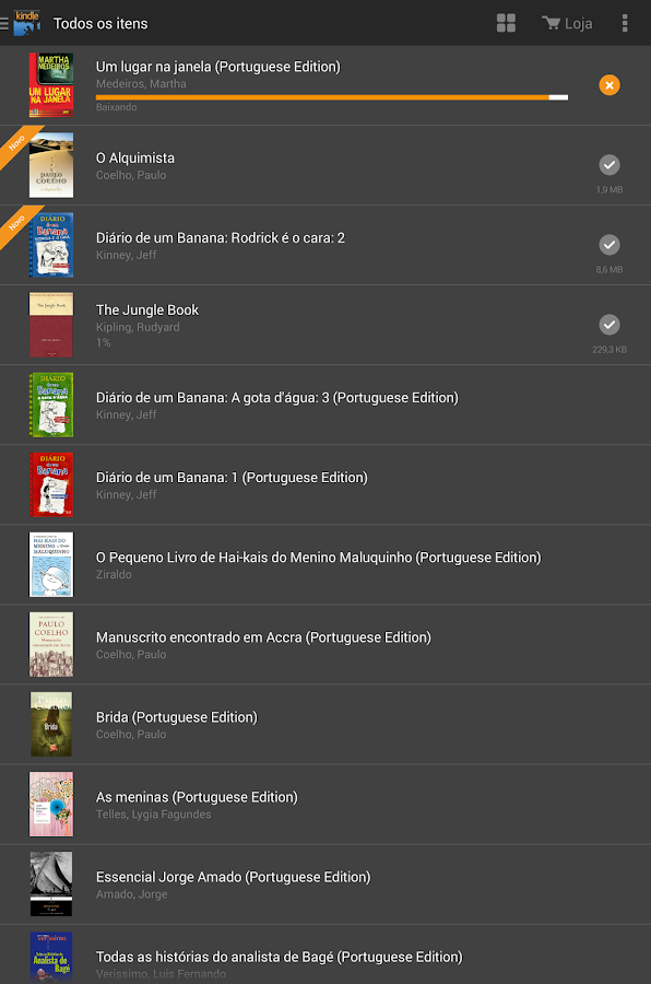 Kindle - screenshot