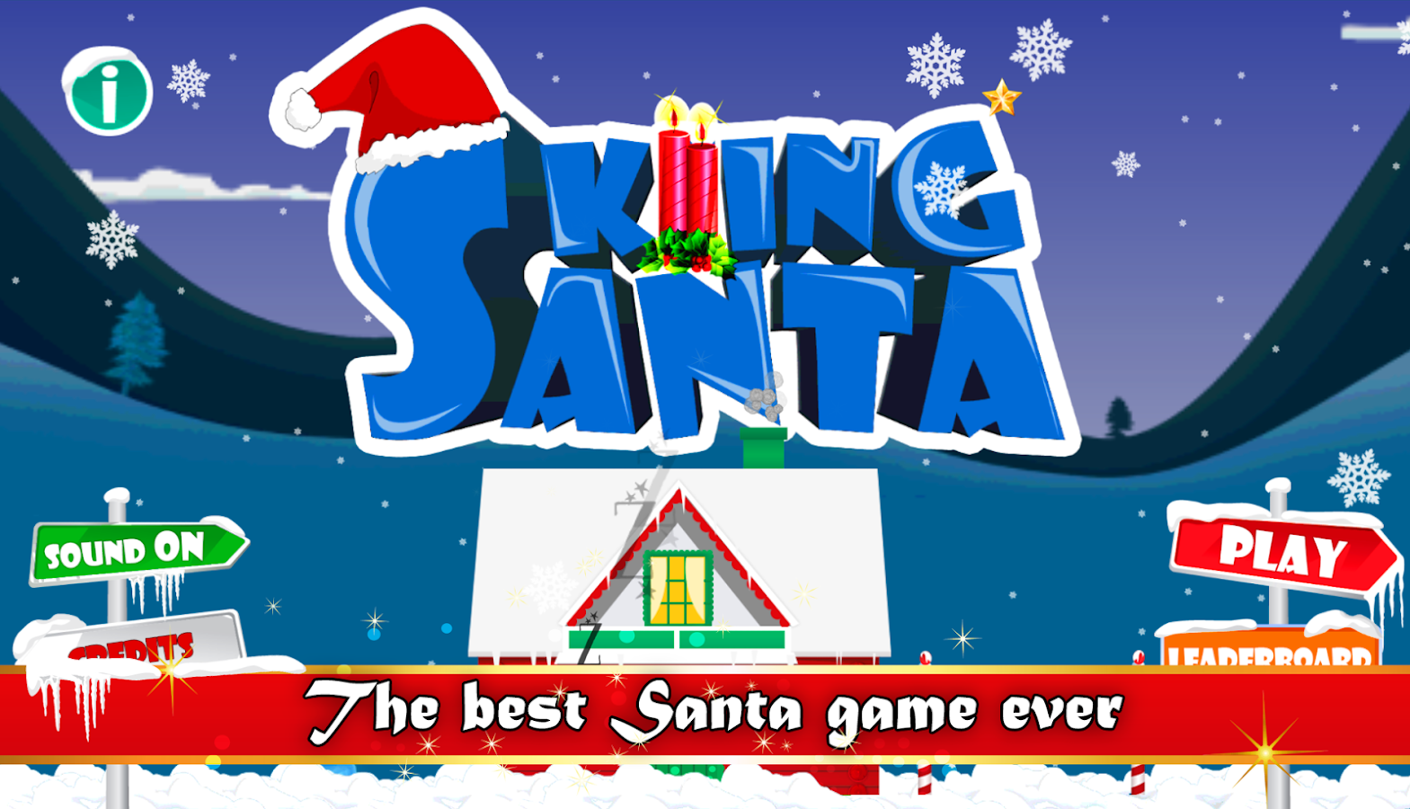   Ski Santa: captura de pantalla 