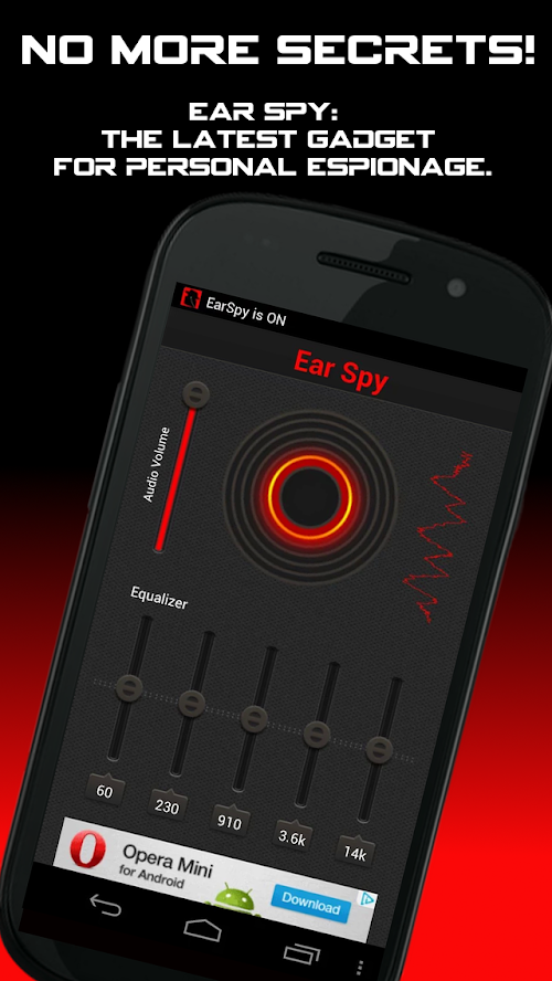 Android application Ear Spy: Super Hearing screenshort