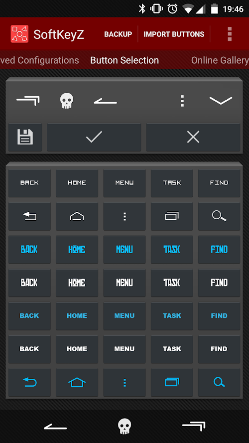Android application SoftKeyZ Root screenshort