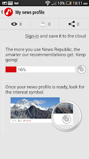 News Republic – Smarter news - screenshot thumbnail