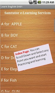 Free Download Learn English D001 APK for Android