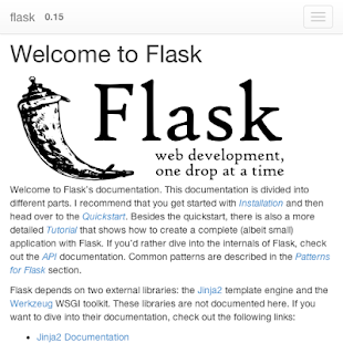python flask doc Screenshots 0