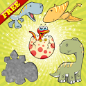 Dinosaurs Puzzles for Toddlers - Dino Kids Puzzle icon