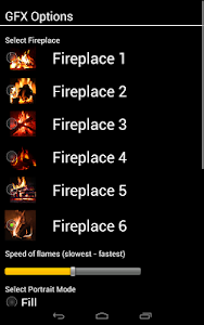 Virtual Fireplace LWP screenshot 5