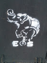 Граффити 'Слон'
