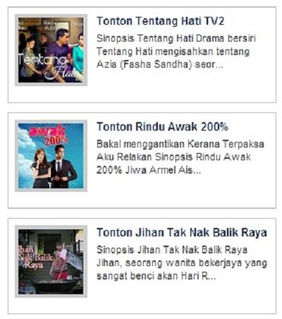 Tonton Drama Melayu