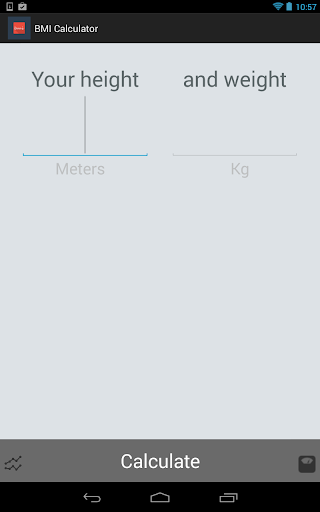 BMI Weight Monitor