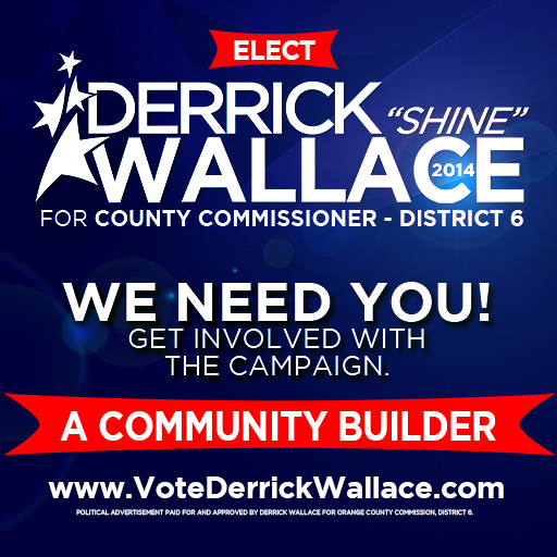 Derrick Wallace for District 6 LOGO-APP點子