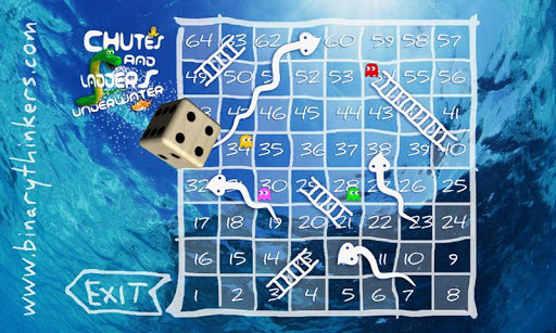 【免費棋類遊戲App】Chutes and Ladders Underwater!-APP點子