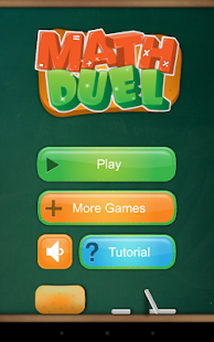 Math Duel: 2 Player Math Game