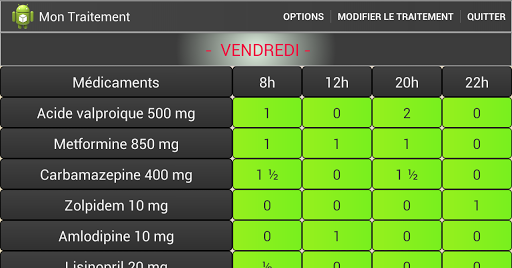 Mon Traitement Médical - Lite