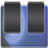 FlipClock Blue Rays 4×2 logo