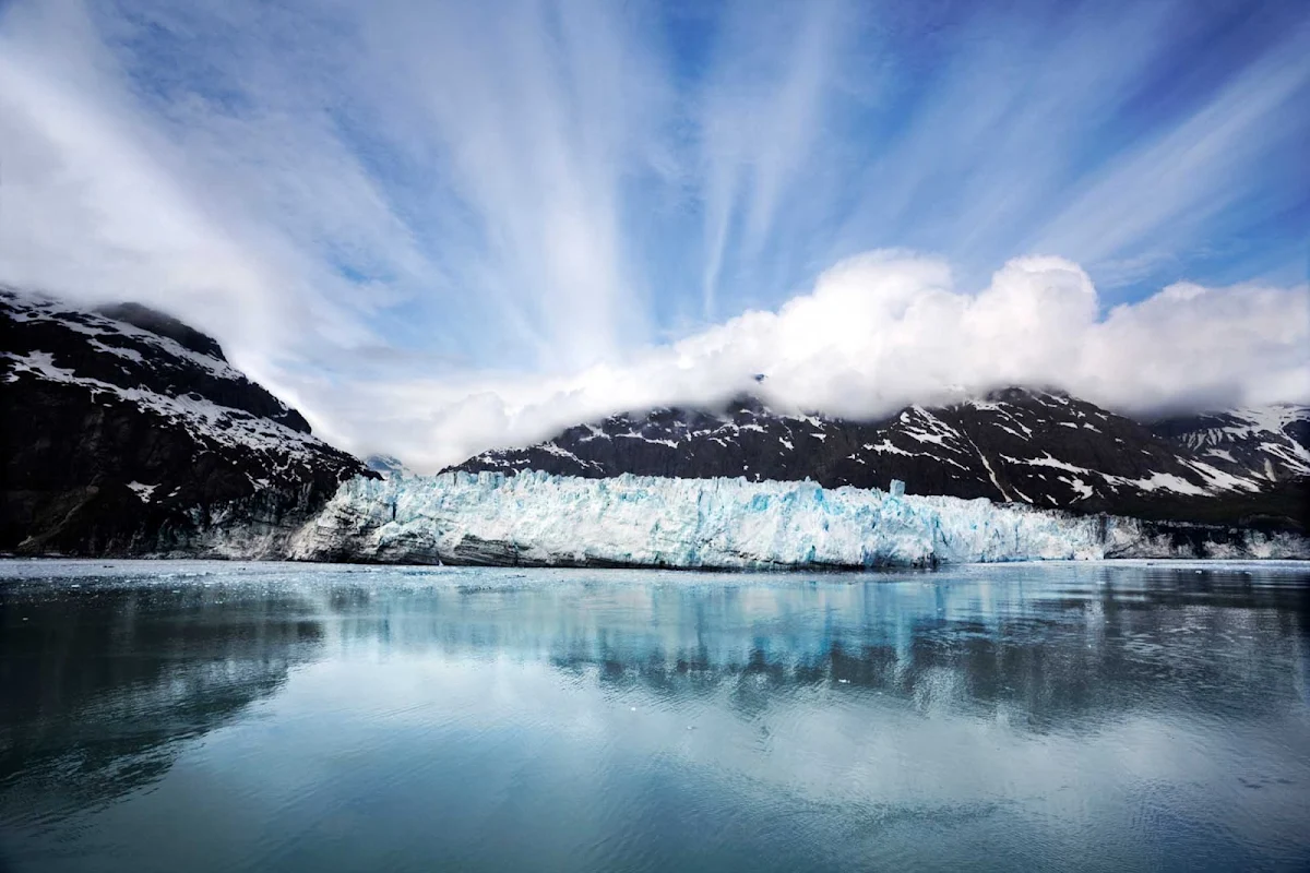 clouds-Glacier-Bay-Alaska - Glacier Bay National Park in Alaska.