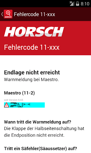 【免費書籍App】HORSCH Fehlercodes-APP點子