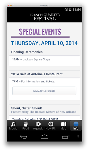 免費下載娛樂APP|French Quarter Festival app開箱文|APP開箱王