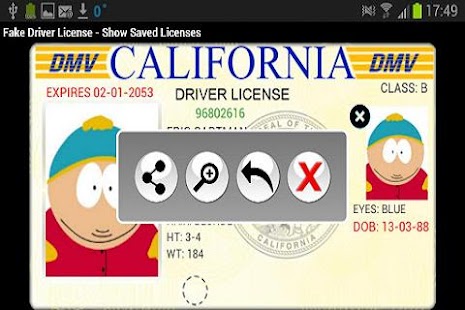 Driver License Generator Pro Screenshot