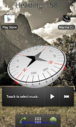 Marine Compass - White poster 2