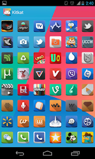 KK(Apex Nova Tsf Kitkat theme) - screenshot thumbnail