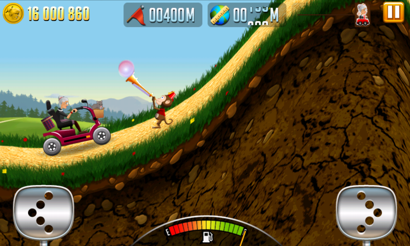    Angry Gran - Hill Racing Car- screenshot  