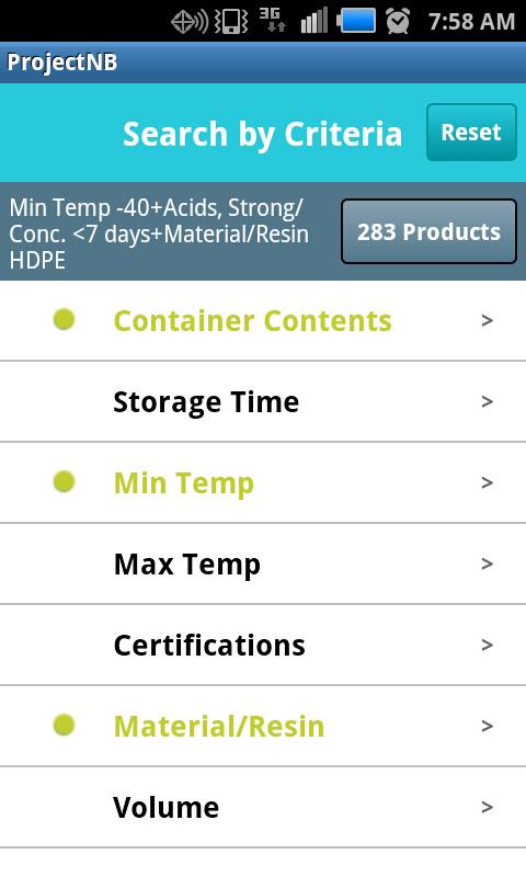   Nalgene Bottles – Capture d'écran 