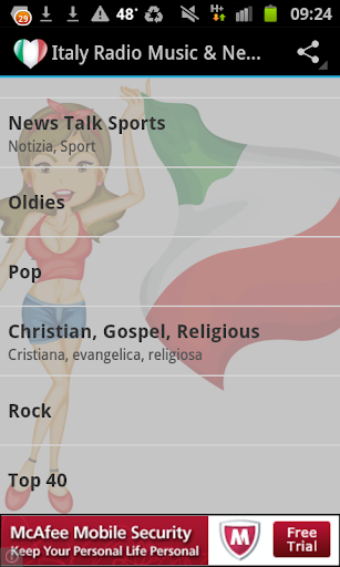 【免費音樂App】Italian Radio Music & News-APP點子