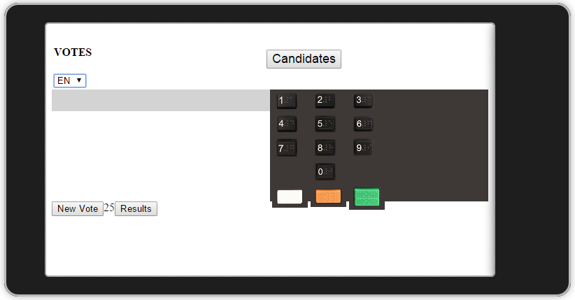 Votes Screen 1