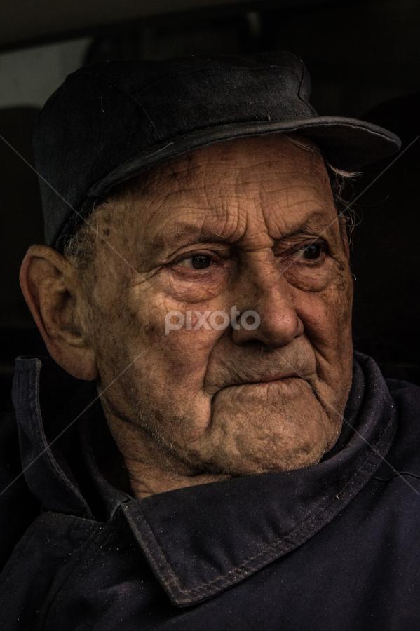 They'd love me to drop dead and go away - Mr. Frank Meyers by TJ Champagne - People Portraits of Men