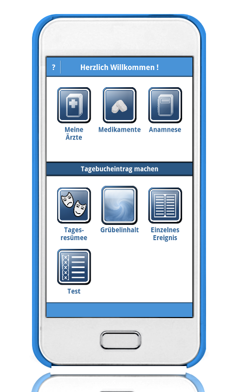 Stimmungstagebuch (Depression) Screen 1