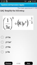 US 8th Algebra poster 19
