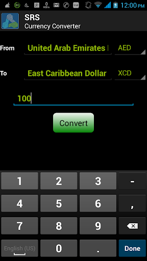 SRS Currency Converter