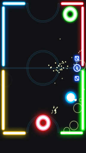 【免費街機App】Glow Air Hockey-APP點子