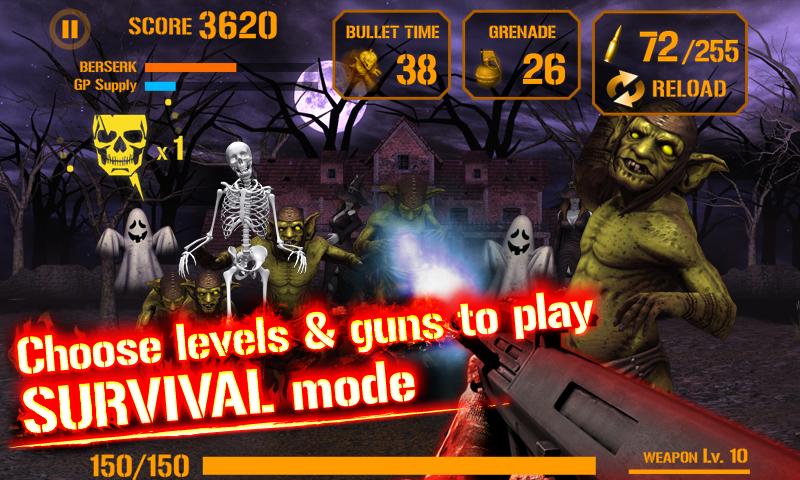 Gun Zombie: Halloween - Screenshot 3