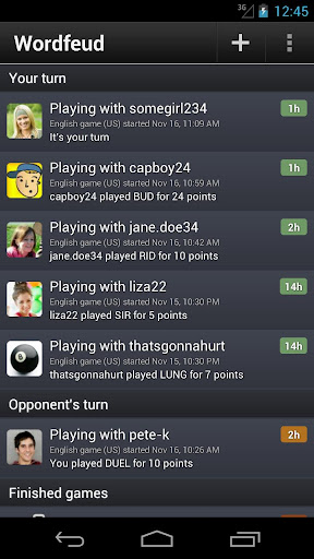 【免費拼字App】Wordfeud FREE-APP點子