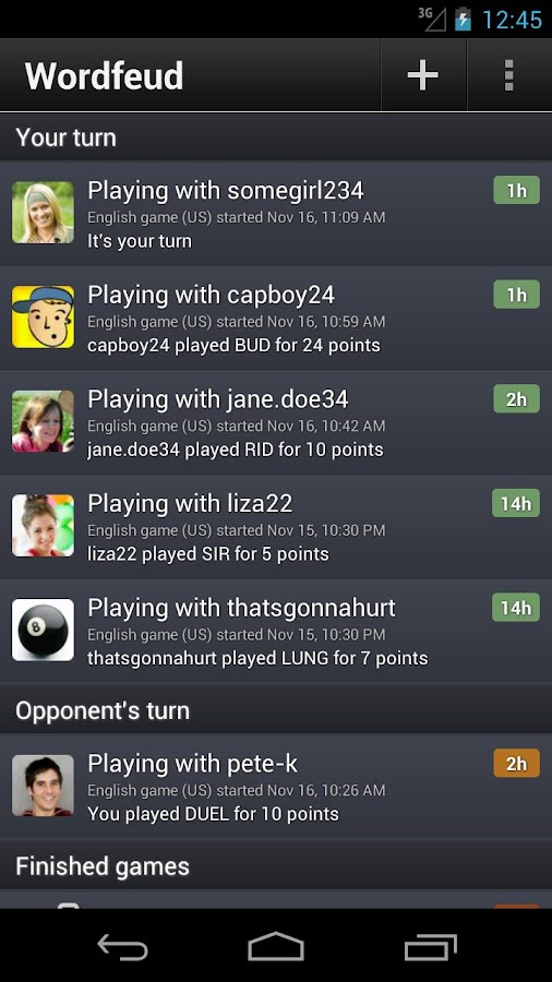 Wordfeud FREE Android Apps on Google Play