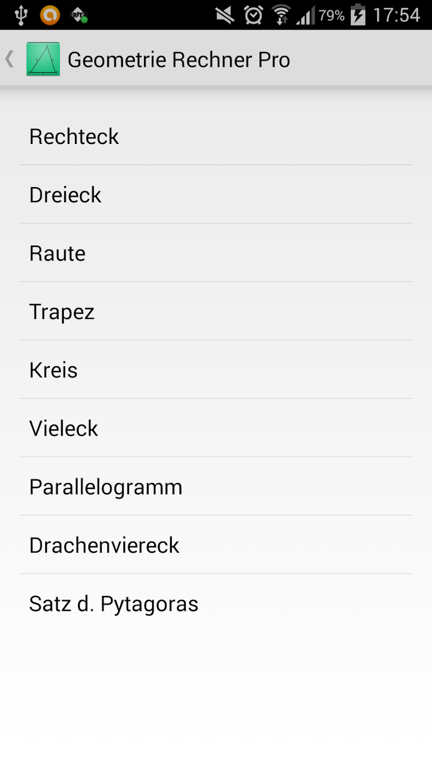 Geometry Calculator Pro Screen 2