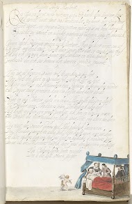 Jonge vrouw in bed met liefdespijn