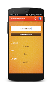 Free Download Names Meanings APK