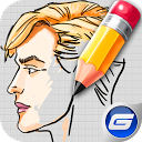 How to Draw Human Face mobile app icon