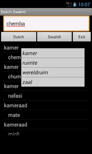 Dutch Swahili Dictionary