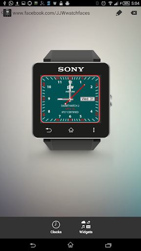 JJW Minute Watchface 4 for SW2