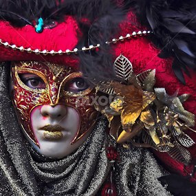 The Mask by Francis Xavier Camilleri - People Musicians & Entertainers