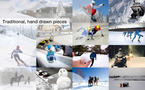  Winter Fun Jigsaw Puzzles  
