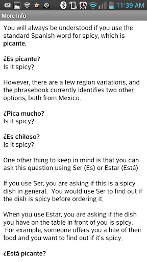 【免費旅遊App】My Spanish Phrasebook-APP點子