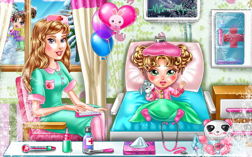 Baby Flu Doctor: Kids Games