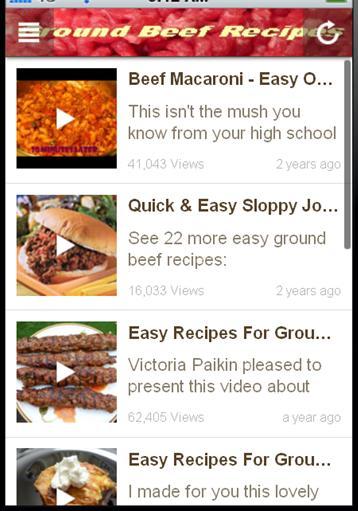 【免費健康App】Ground Beef Recipes-APP點子